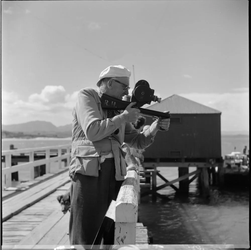 Rudall Haywood at Opononi