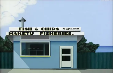 ‘Fish and chips, Maketu’ Image: ‘Fish and chips, Maketu’