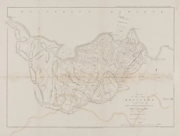 Plan of the town of Auckland in the Island of New-Ulster or Northern Island New Zealand by Felton Mathew Surv. Gen., 1841 Image: Plan of the town of Auckland in the Island of New-Ulster or Northern Island New Zealand by Felton Mathew Surv. Gen., 1841