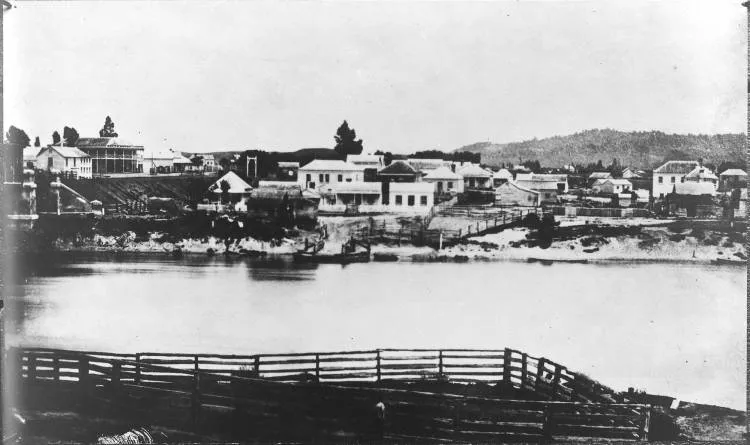 Ngāruawāhia on the Waikato River
