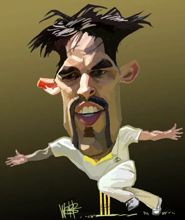 Webb, Murray, 1947- :Mitchell Johnson. 4 February 2014