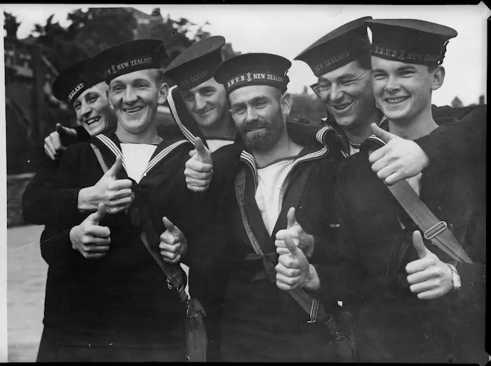 RNZVR ratings in Britain