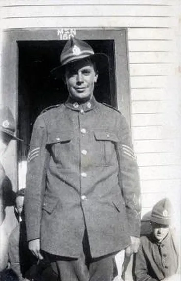 Image: Samuel Simpson at Featherston Camp : Photograph