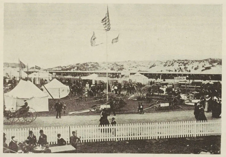 View of machinery etc. at the Invercargill Show