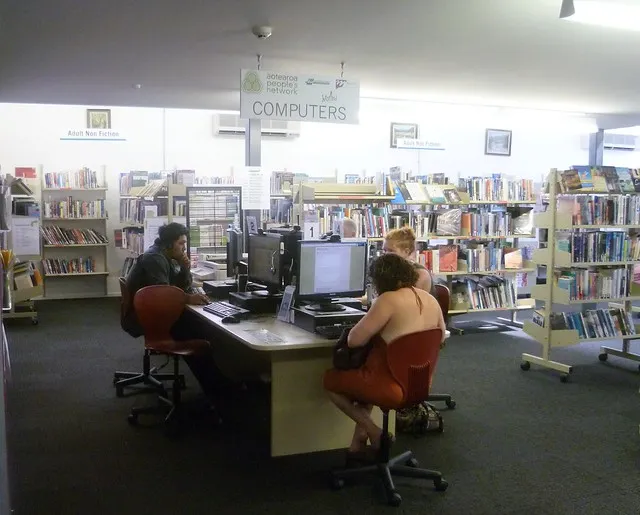 PC users, Hokitika Library
