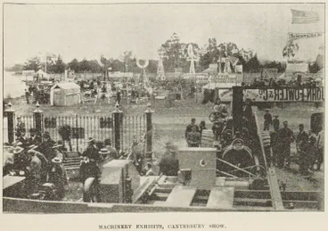 Image: Machinery Exhibits, Canterbury Show