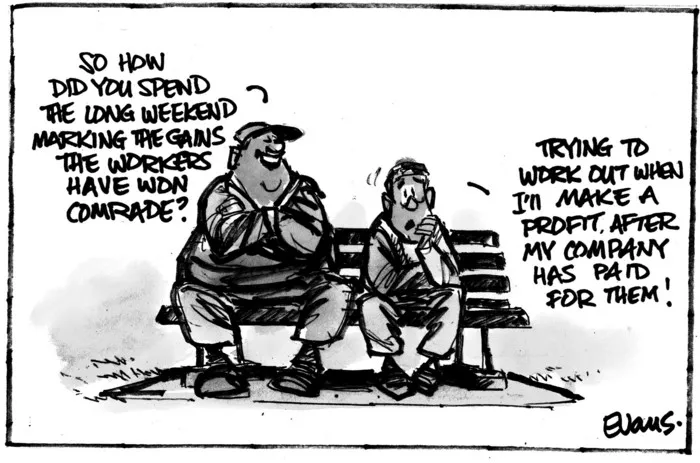 Evans, Malcolm Paul, 1945- :'So how did you spend the long weekend?...' 23 October 2012