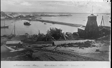 Image: Harker's brickyard, Mechanics Bay