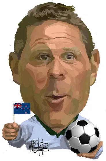 Image: Ricki Herbert. 15 November 2009