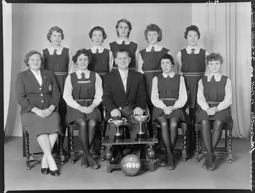Image: Johnsonville Basketball Club, A grade team of 1959