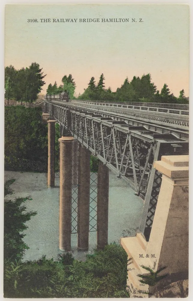 The Railway Bridge, Hamilton, New Zealand
