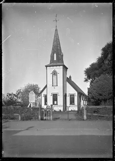 Image: Exterior view of the Church of St Stephen the Martyr, Opotiki