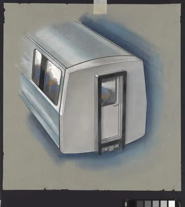 Image: Auckland Rapid Transit: Concept for control car 127