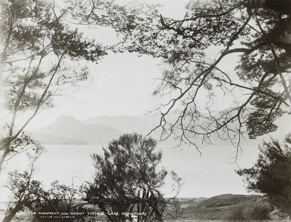 The Monument and Mount Titiroa, Lake Manapouri