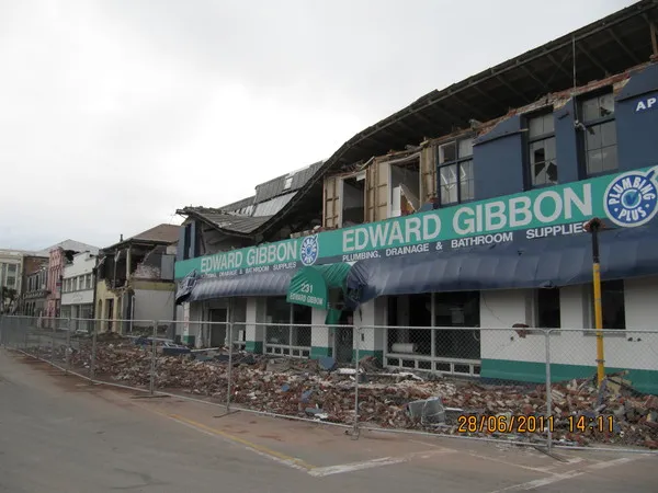 Edward Gibbon Plumbing Plus damage