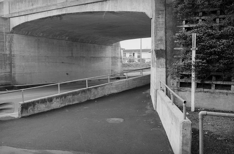 The bridge across Claudelands Road