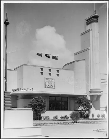 Image: Government Pavilion, New Zealand Centennial Exhibition