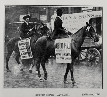 SUFFRAGETTE CAVALRY Image: SUFFRAGETTE CAVALRY