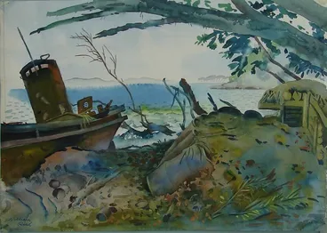 Image: Japanese Foxhole, Guadalcanal