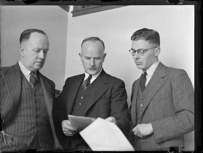 Messrs Bannister, Cadwallader and Annand, Wellington Aero Club