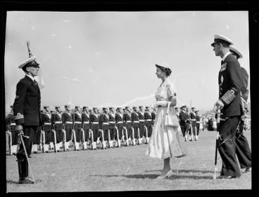 Civic Reception for Queen Elizabeth II at Waitangi Treaty Grounds, 1953 Image: Civic Reception for Queen Elizabeth II at Waitangi Treaty Grounds, 1953