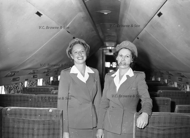 BCPA Air Hostesses - DC6 (maybe). Formed in 194... (PB2206/1)