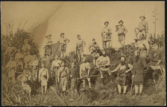 Members of the New Zealand Armed Constabulary