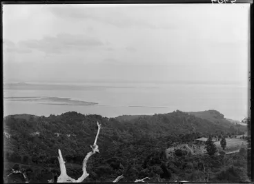 Image: Manukau Harbour from Mount Atkinson, Titirangi, 1920