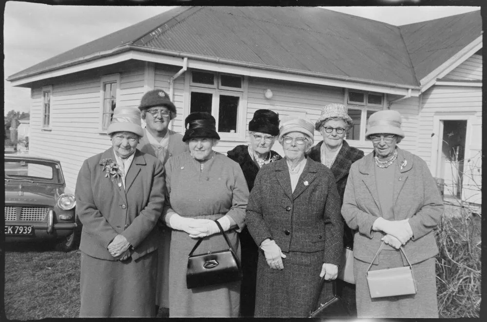 Seven women were made life members of Te Puke branch of Women's Division of Federated Farmers. 30th celebration of branch