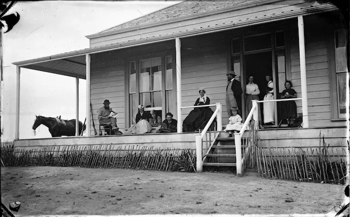 Group at Forgham's, Lucas Creek