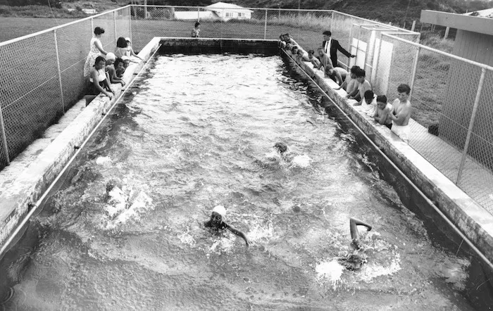 Swimming pool at Johnsonville, Wellington