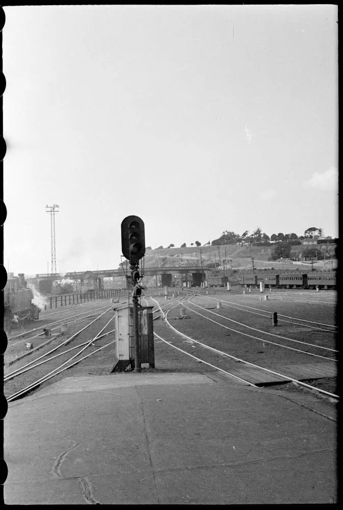 The Strand overbridge, 1950s