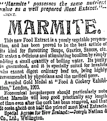 Image: Page 2 Advertisements Column 2 (Otago Daily Times 1-9-1903)