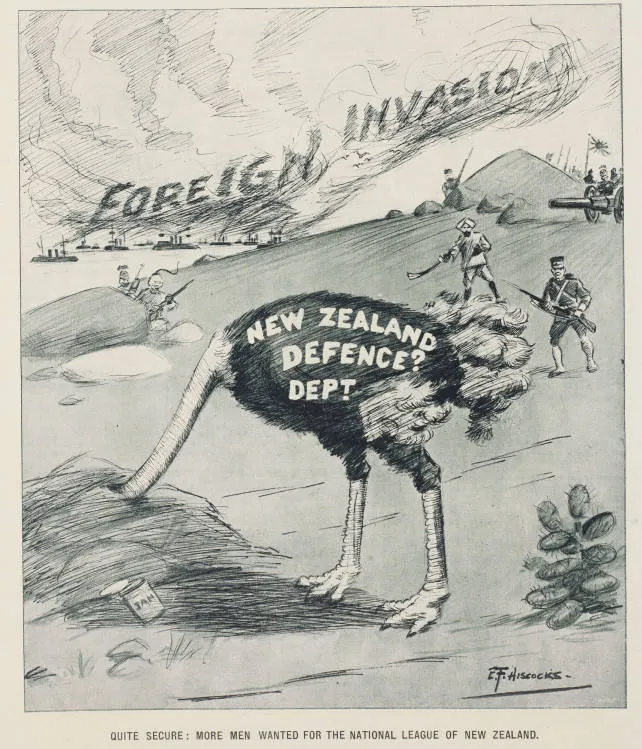 Quite secure: more men wanted for the National League of New Zealand