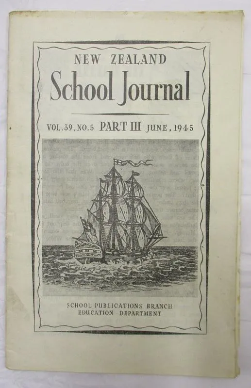 School Journal - NZ Vol 39 No 5 Part III