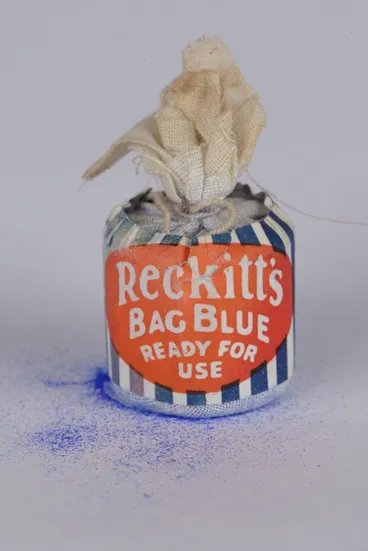 Image: Blue bag, Laundry