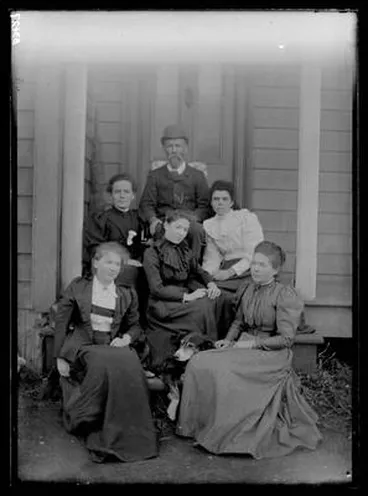 Image: [Portrait - Mr Millington and Kamo School teachers]