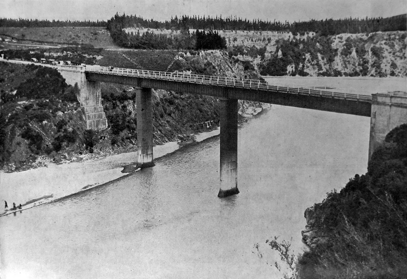 The Waimakariri Gorge Bridge