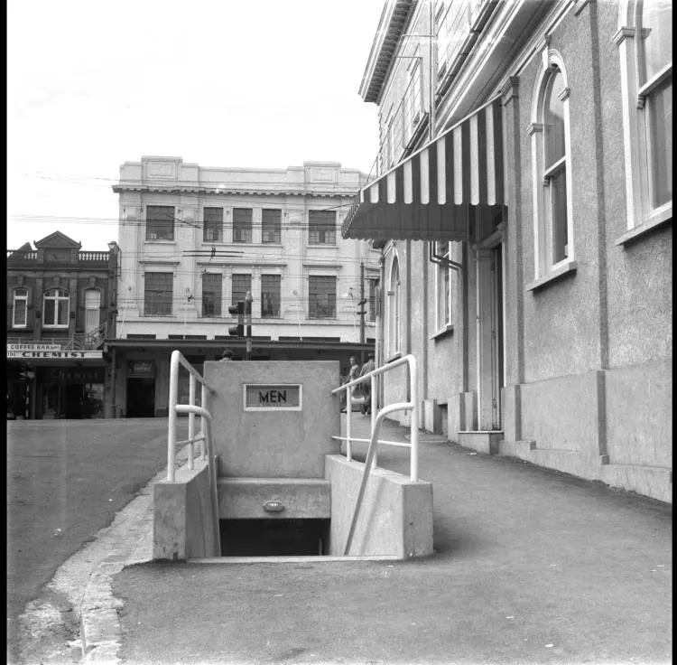 Public toilets, Newton Road, 1958