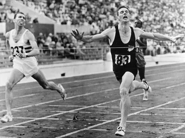 Peter Snell, Rome, 1960 Image: Peter Snell, Rome, 1960