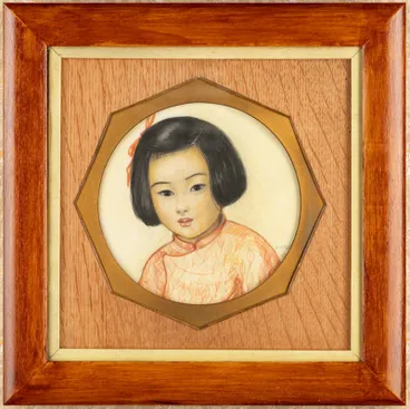 Image: Painting of a girl