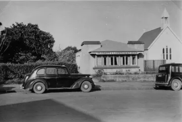 Plunket and rest rooms, Waiuku, 1950s Image: Plunket and rest rooms, Waiuku, 1950s