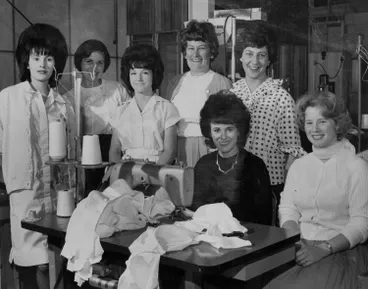 Image: Happy staff at Hurley Bendon, Papatoetoe, 1964