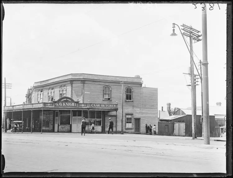 Karangahape Road, Auckland Central, 1928