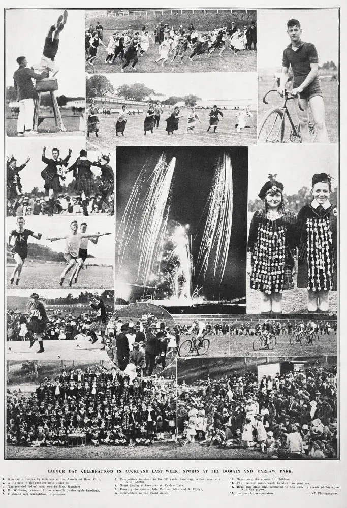Labour Day Celebrations In Auckland Last Week: Sports at the Domain and Carlaw Park