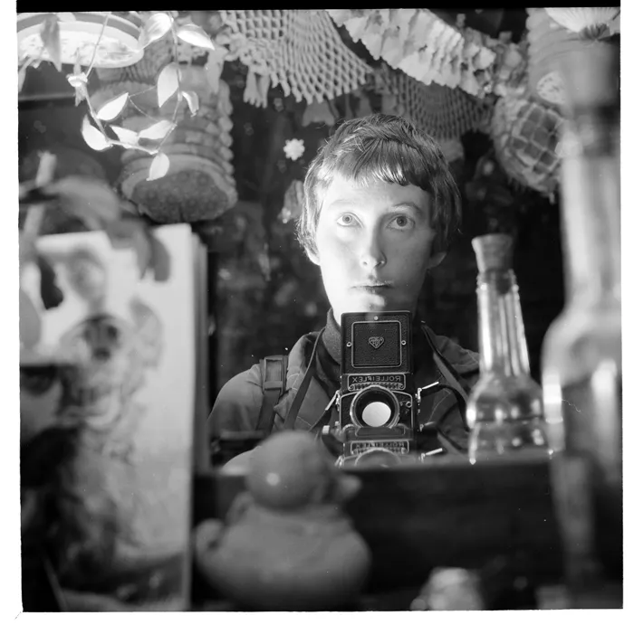 Self portrait of Ans Westra; scenes at a family reunion at Ruatoria; and scenes at a tangi in Hiruharama