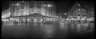 Image: Views of Manners Street looking east from James Smith's corner