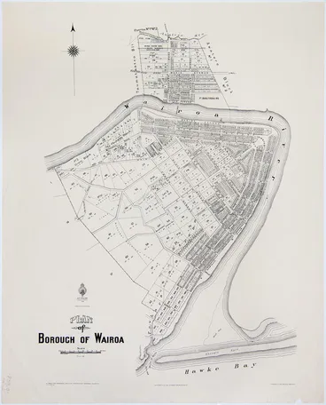 Image: Map, Borough of Wairoa