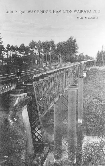 Image: Railway Bridge at Claudelands