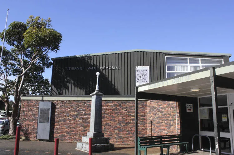 War Memorial Hall, Titirangi.